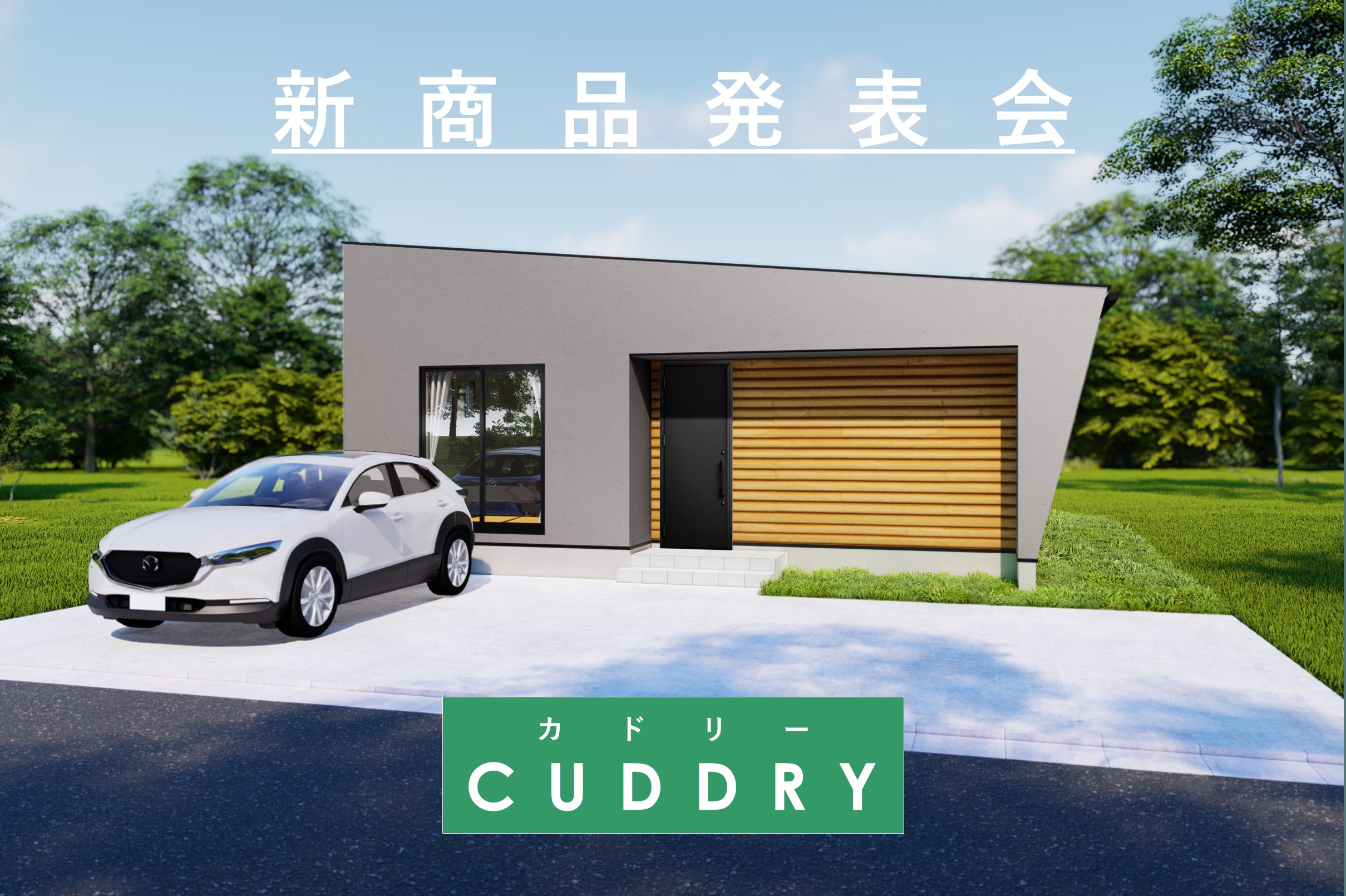 【10月デビュー】平屋の新商品発表会