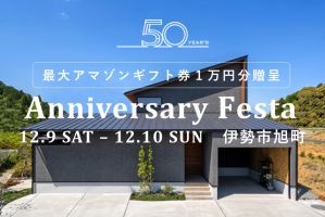 最大アマゾンギフト券1万円分贈呈！50th アニバーサリーフェスタ 写真